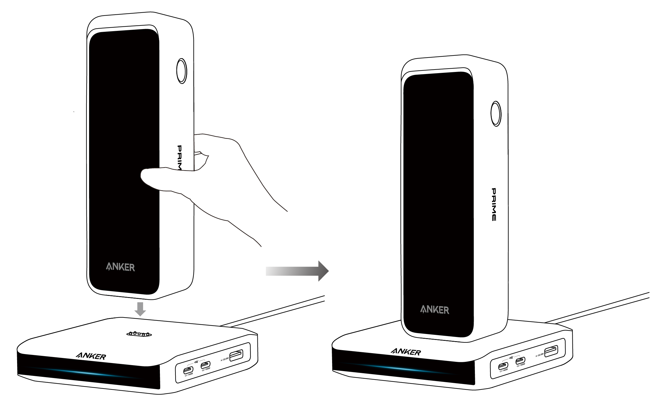 Anker Prime Power Bank (20K, 220W) User Guide (A110B)