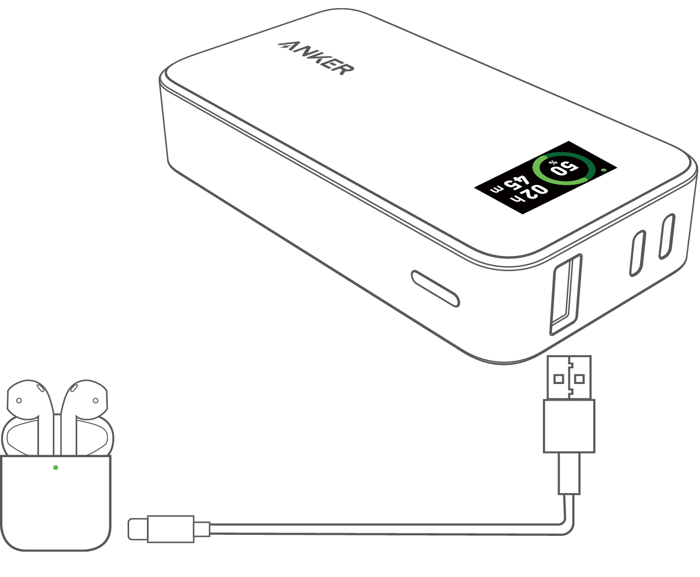 Anker 533 Power Bank (PowerCore 30W) 取扱説明書 (A1256)