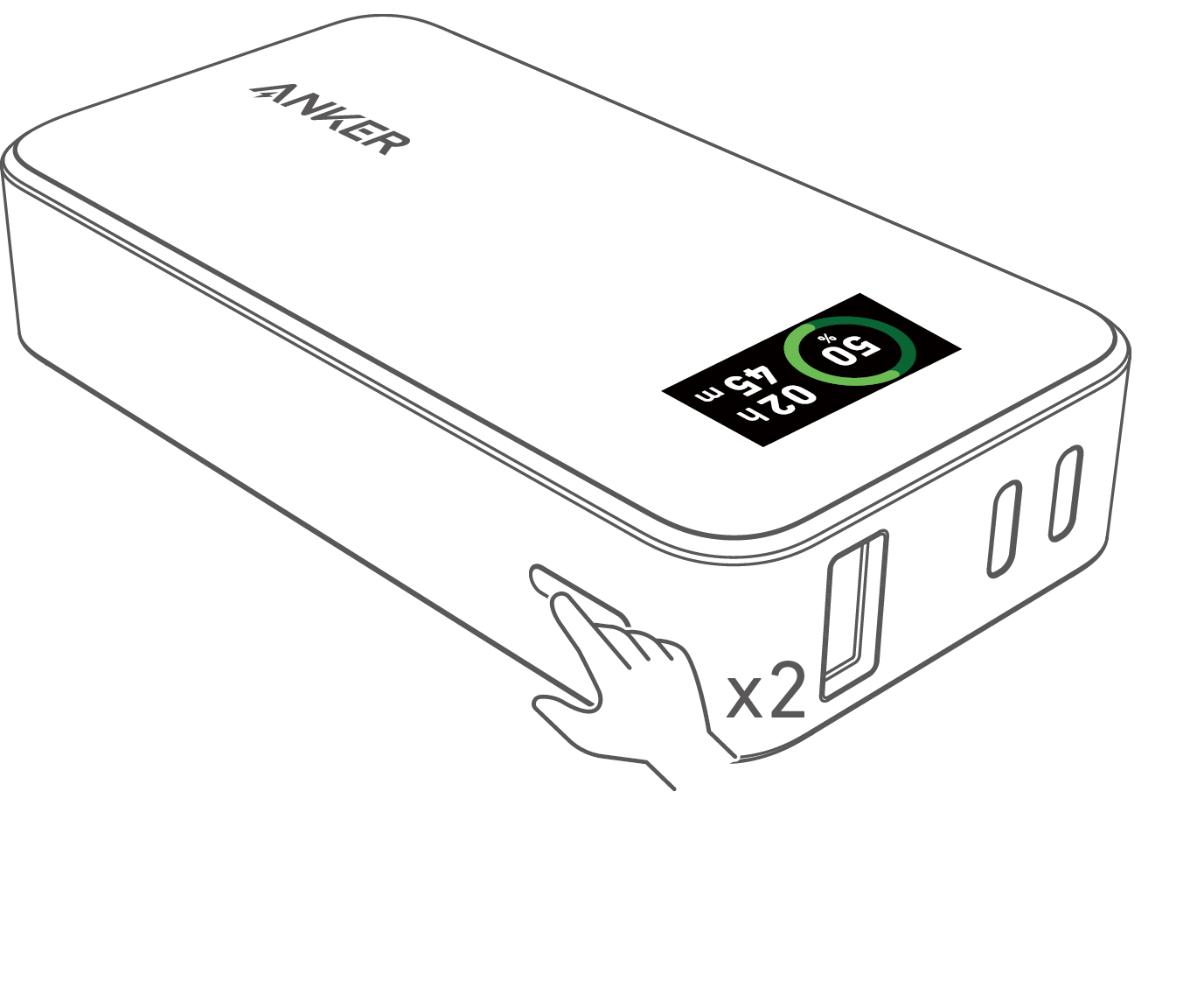 Anker 533 Power Bank (PowerCore 30W) 取扱説明書 (A1256)