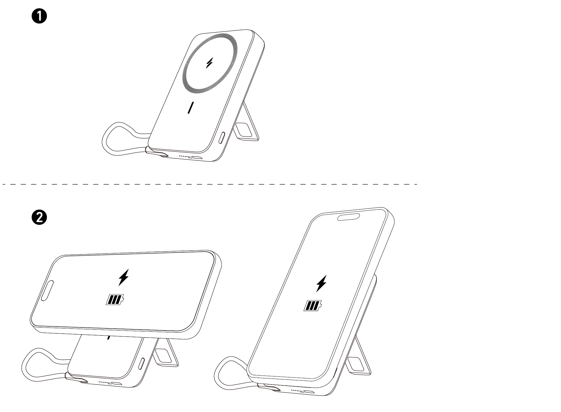 Anker Zolo Power Bank (10K, Magnetic, Built-In USB-C Cable) User Guide  (A1685)