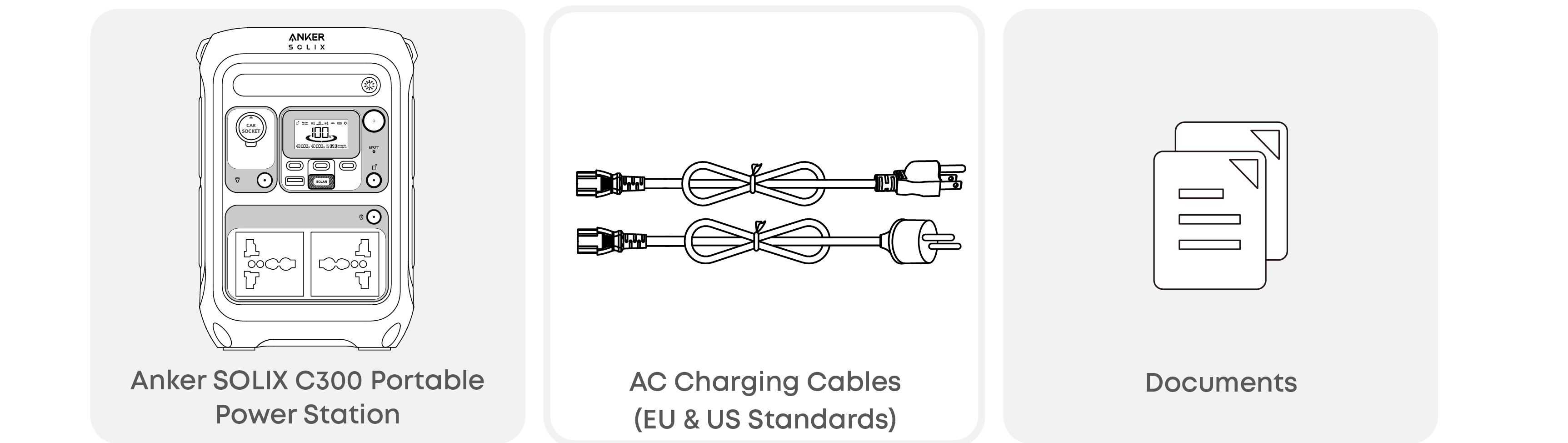 Anker SOLIX C300 Portable Power Station User Guide (A1722)