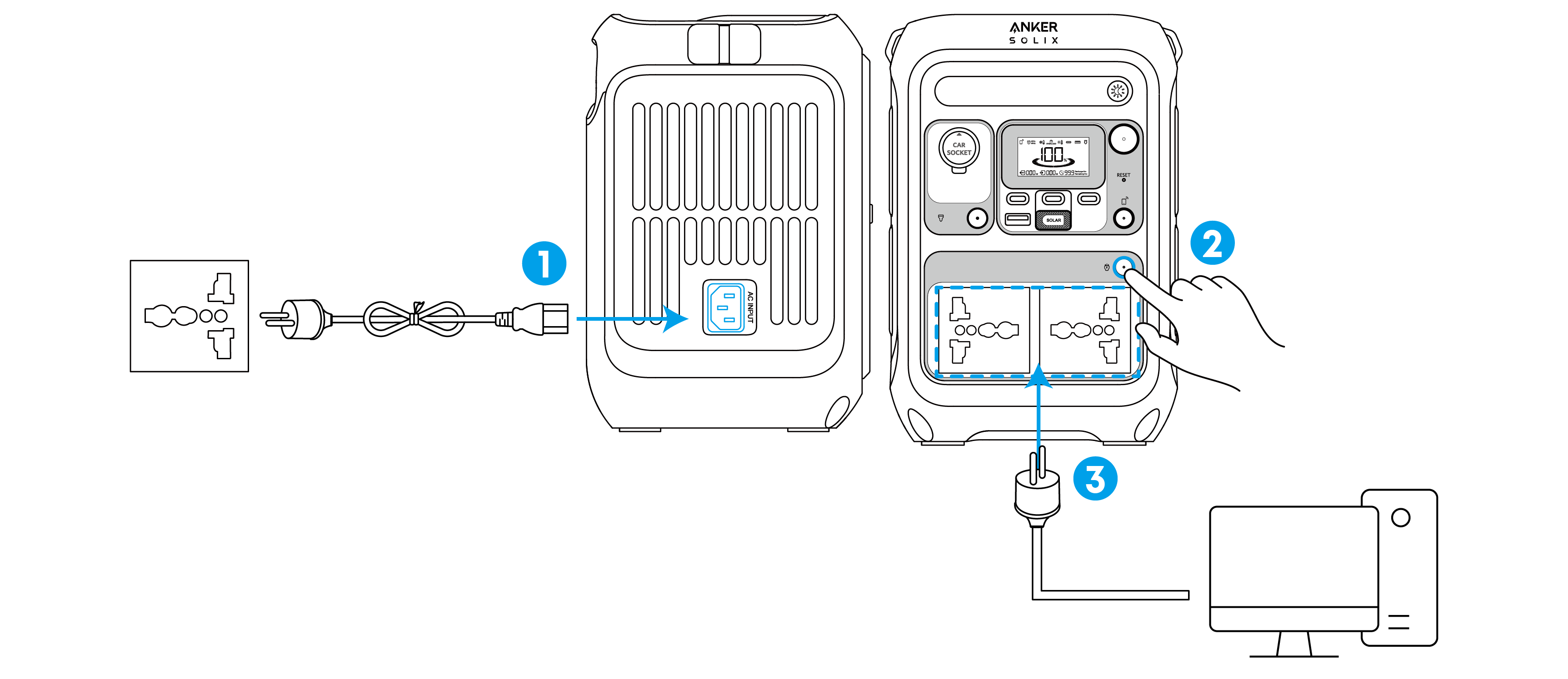 ecoflow delta 2 external battery EcoFlow DELTA 2 Max 2048Wh/2400W Portable Power Station LiFEPO4 Batter   FactoryPure