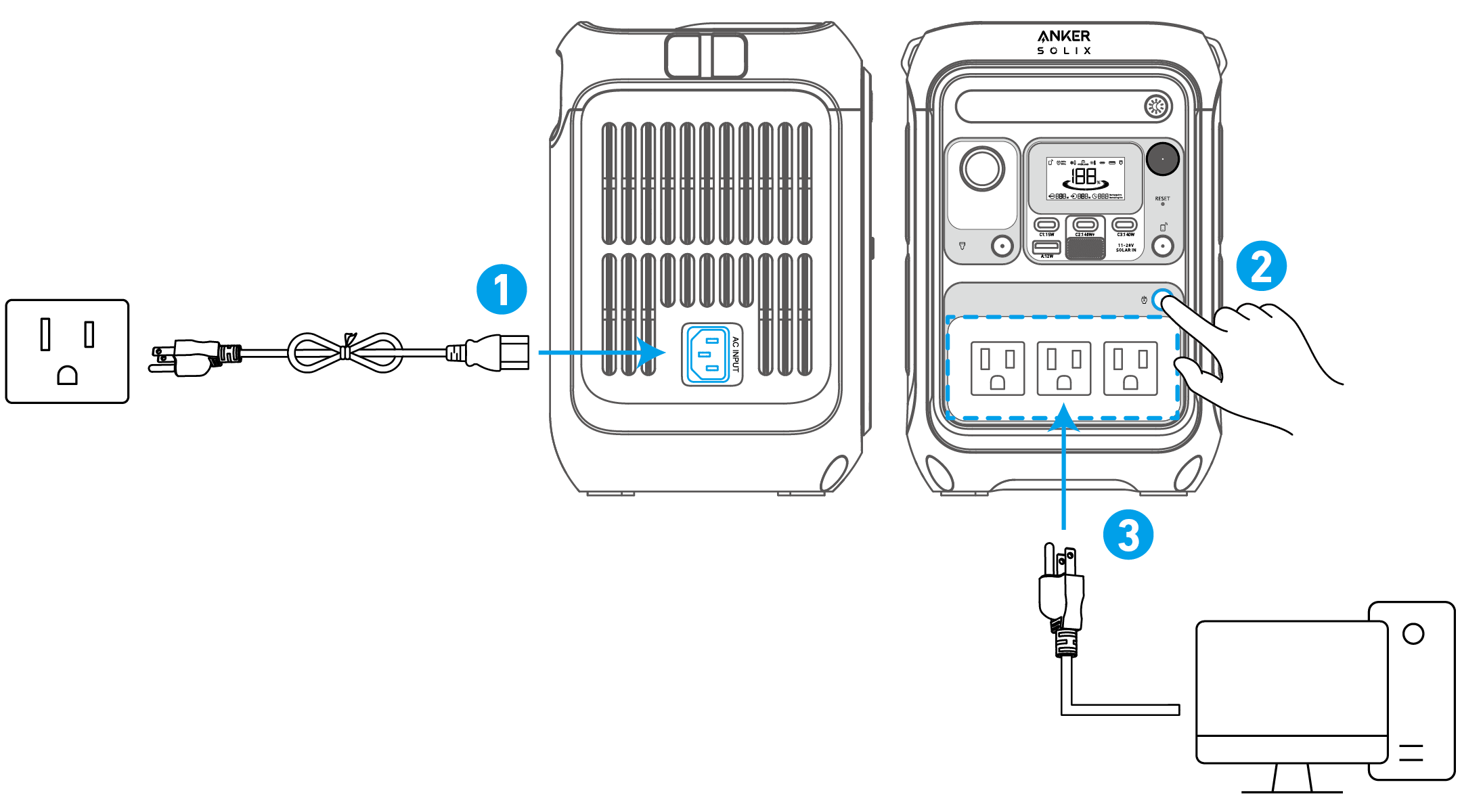 Anker SOLIX C300 Portable Power Station User Guide (A1722)_EN (United  States)