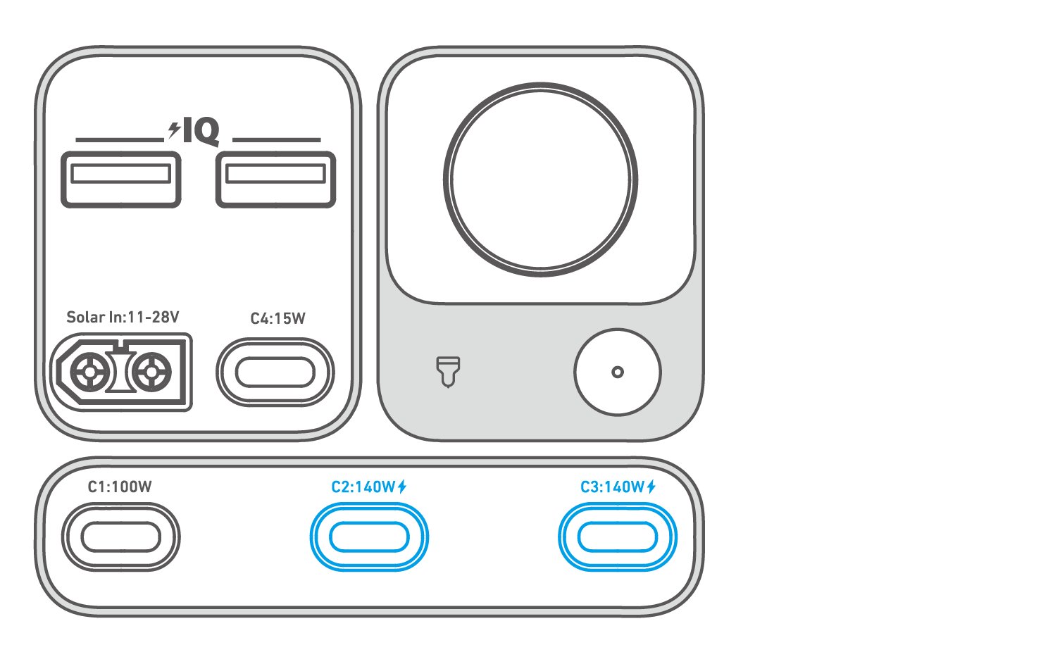 Anker SOLIX C300 DC Portable Power Station 取扱説明書 (A1726)