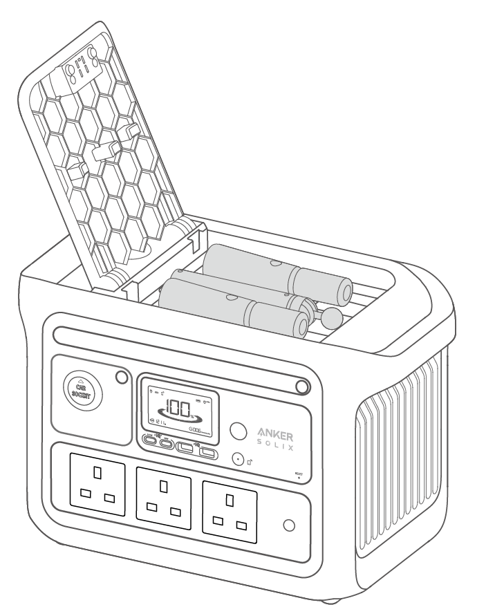 Anker SOLIX C800 PLUS Portable Power Station USER GUIDE (A1754)
