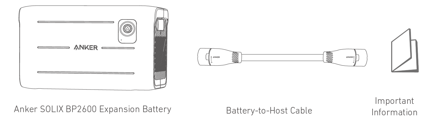 Anker SOLIX BP2600 Expansion Battery User Guide