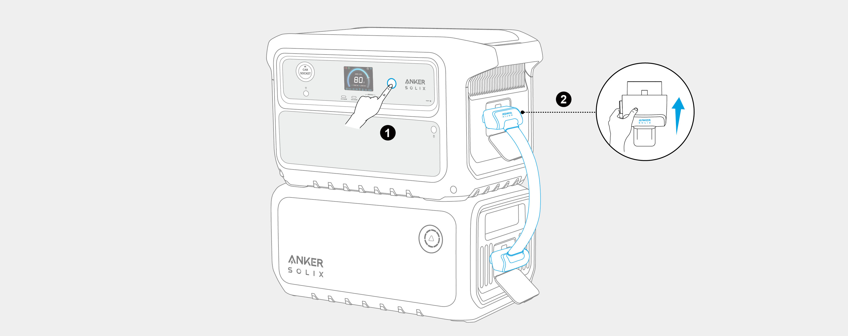 Anker SOLIX BP2000 Expansion Battery (Gen 2) 取扱説明書 (A17831A1-85)