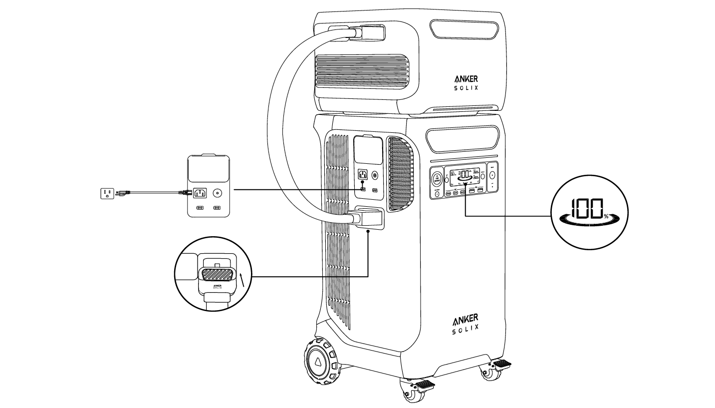 Anker SOLIX BP3800 Expansion Battery 取扱説明書