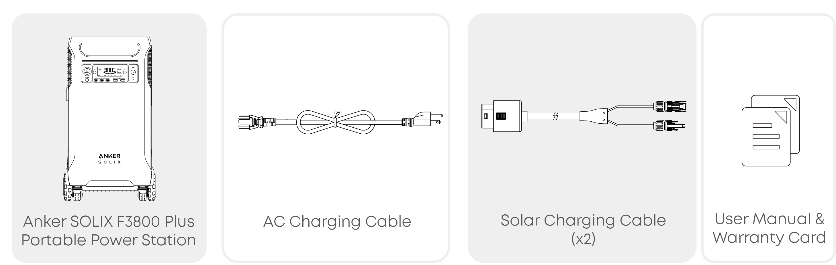 Anker SOLIX F3800 Plus Portable Power Station User Guide (A1790P)