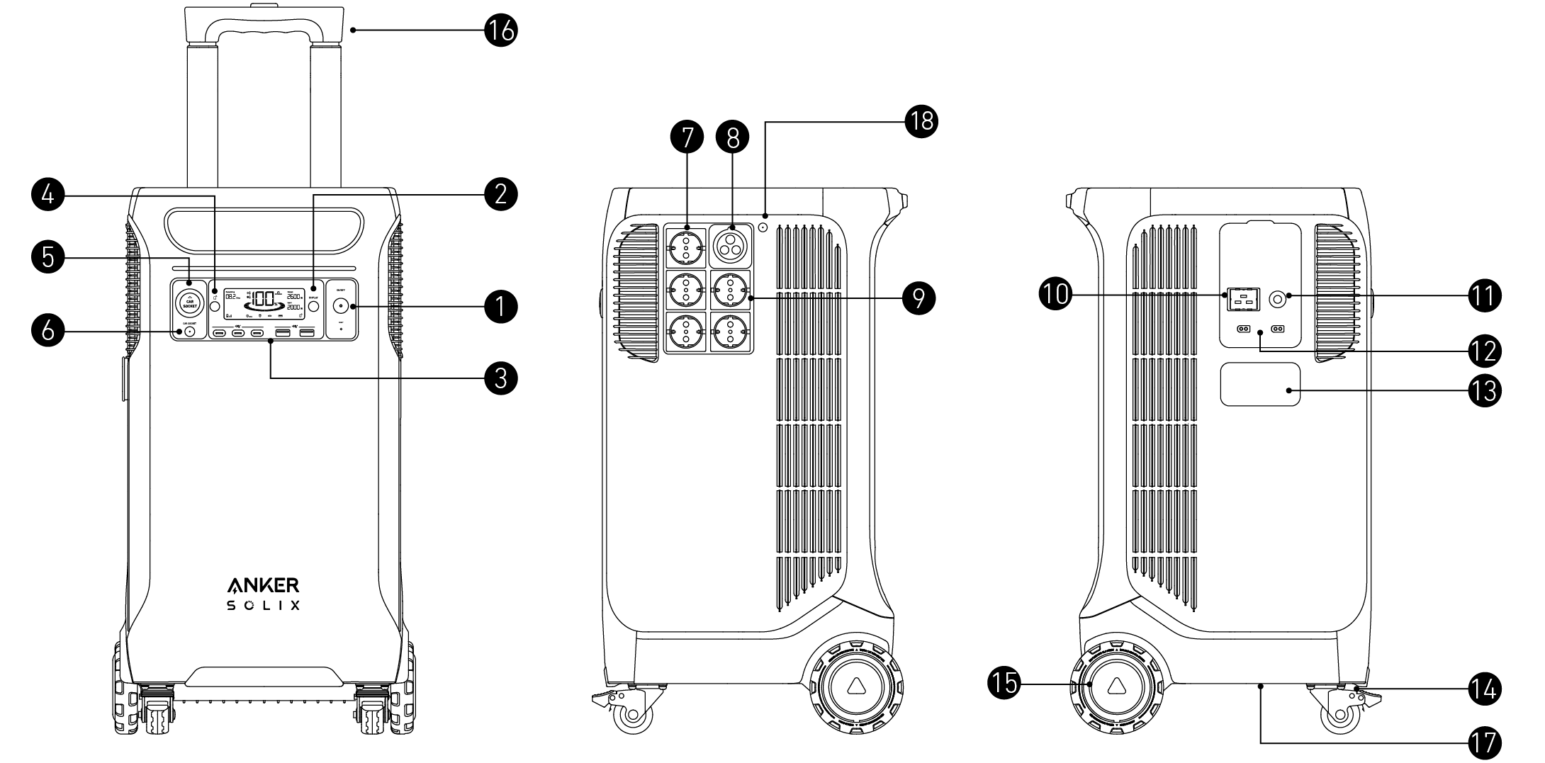 Anker SOLIX F3800 Portable Power Station KULLANMA KILAVUZU