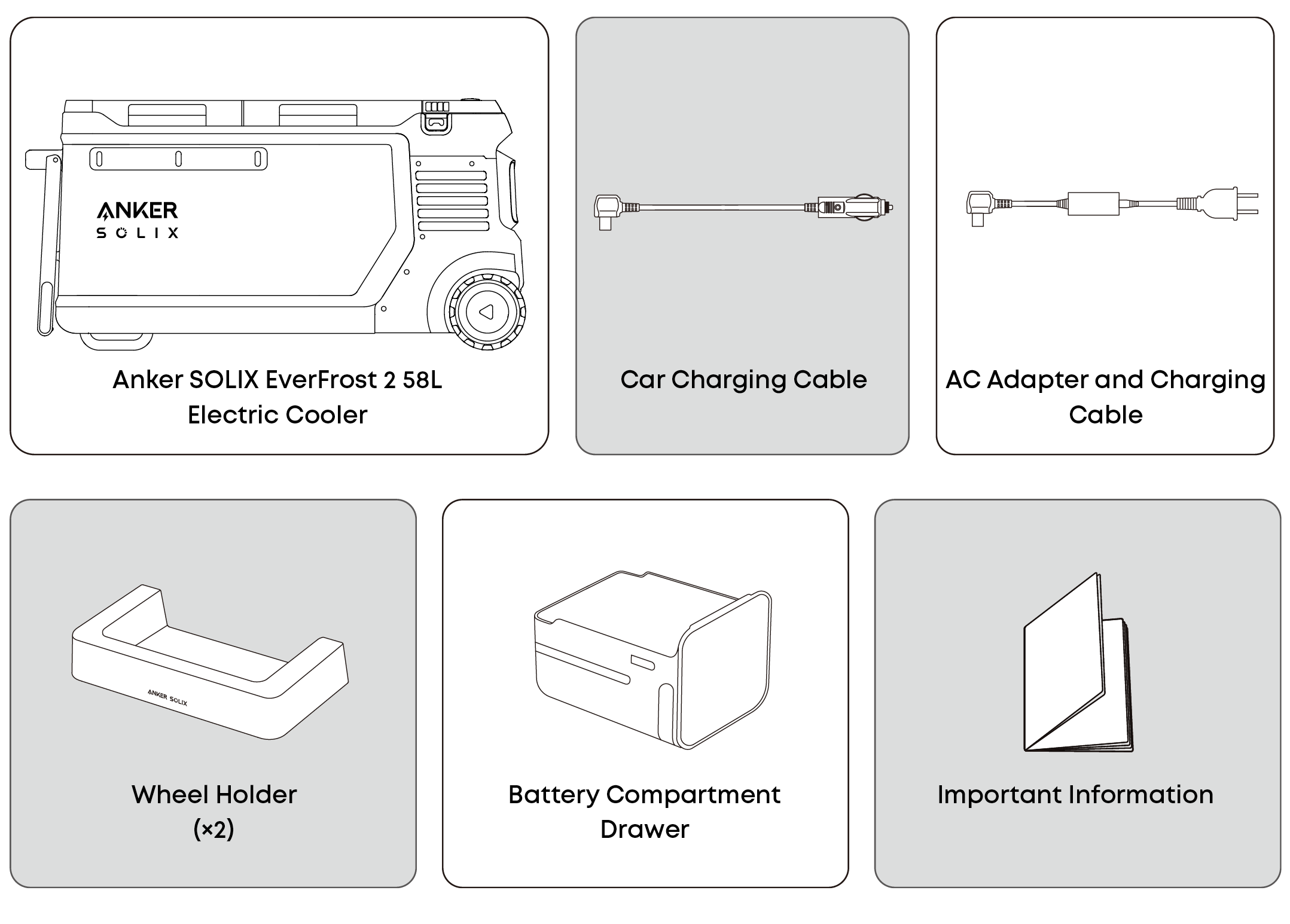 ゆきえページ Anker SOLIX EverFrost 2 58L Electric Cooler User Guide (A17A5)