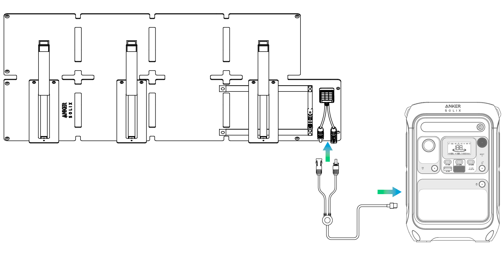 Anker SOLIX PS60 Compact Portable Solar Panel 取扱説明書 (A2438)