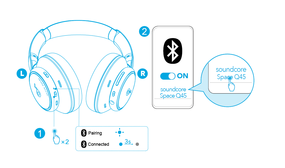 soundcore Space Q45 User Guide (A3040)