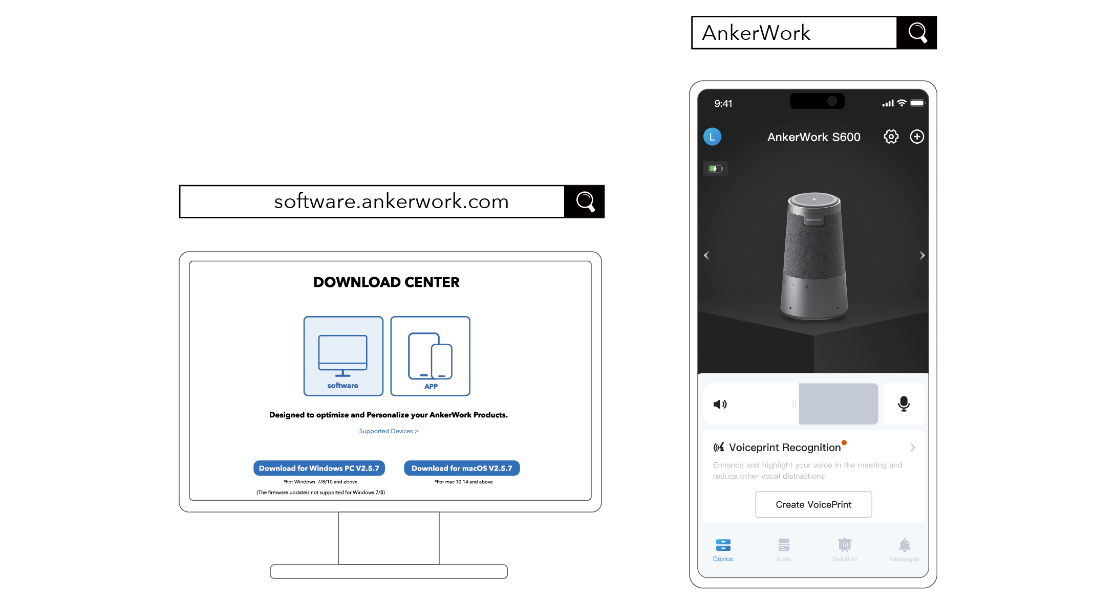 AnkerWork S600 Speakerphone 取扱説明書 (A3319)