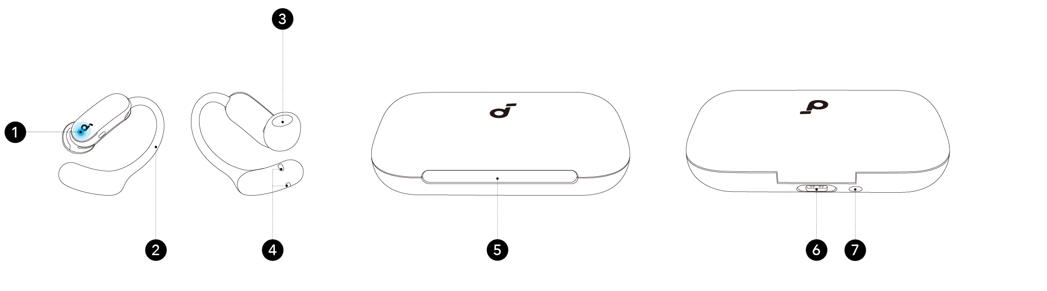 Soundcore AeroFit 2 Pro 取扱説明書 (A3875)