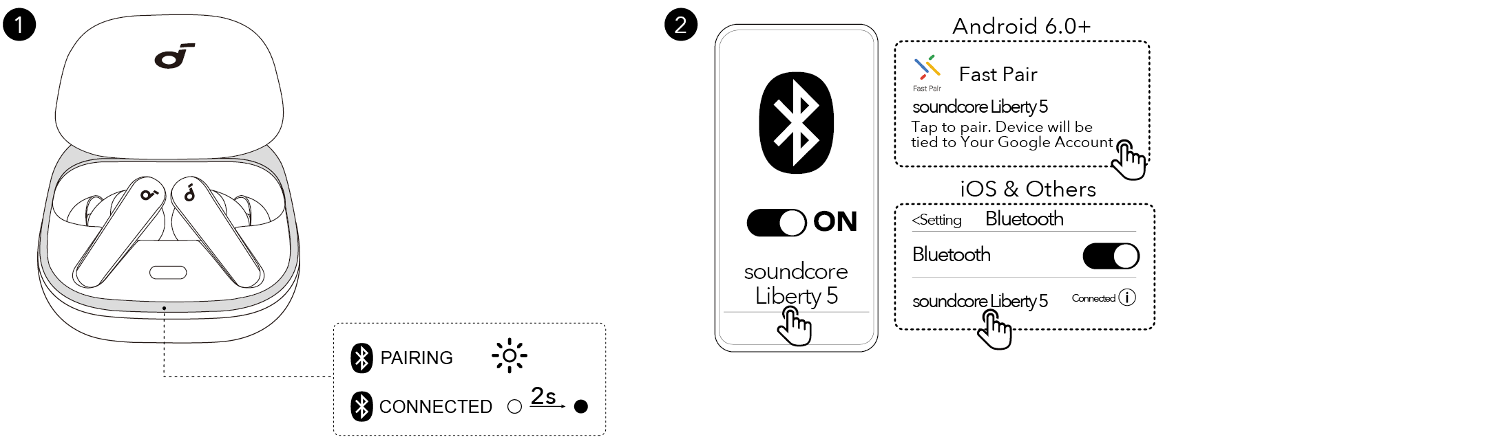 soundcore Liberty 5 User Guide (A3957) soundcore Liberty 5 User Guide (A3957)