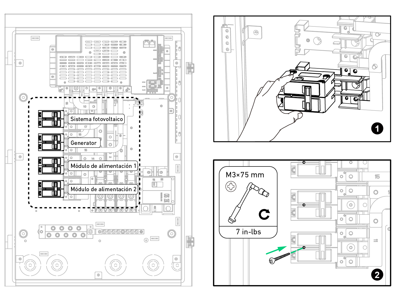 Guía del instalador de Anker SOLIX X1 (X1-P6K-US, X1-B5-H, Backup  Controller 200-H), image size:1397x1047
