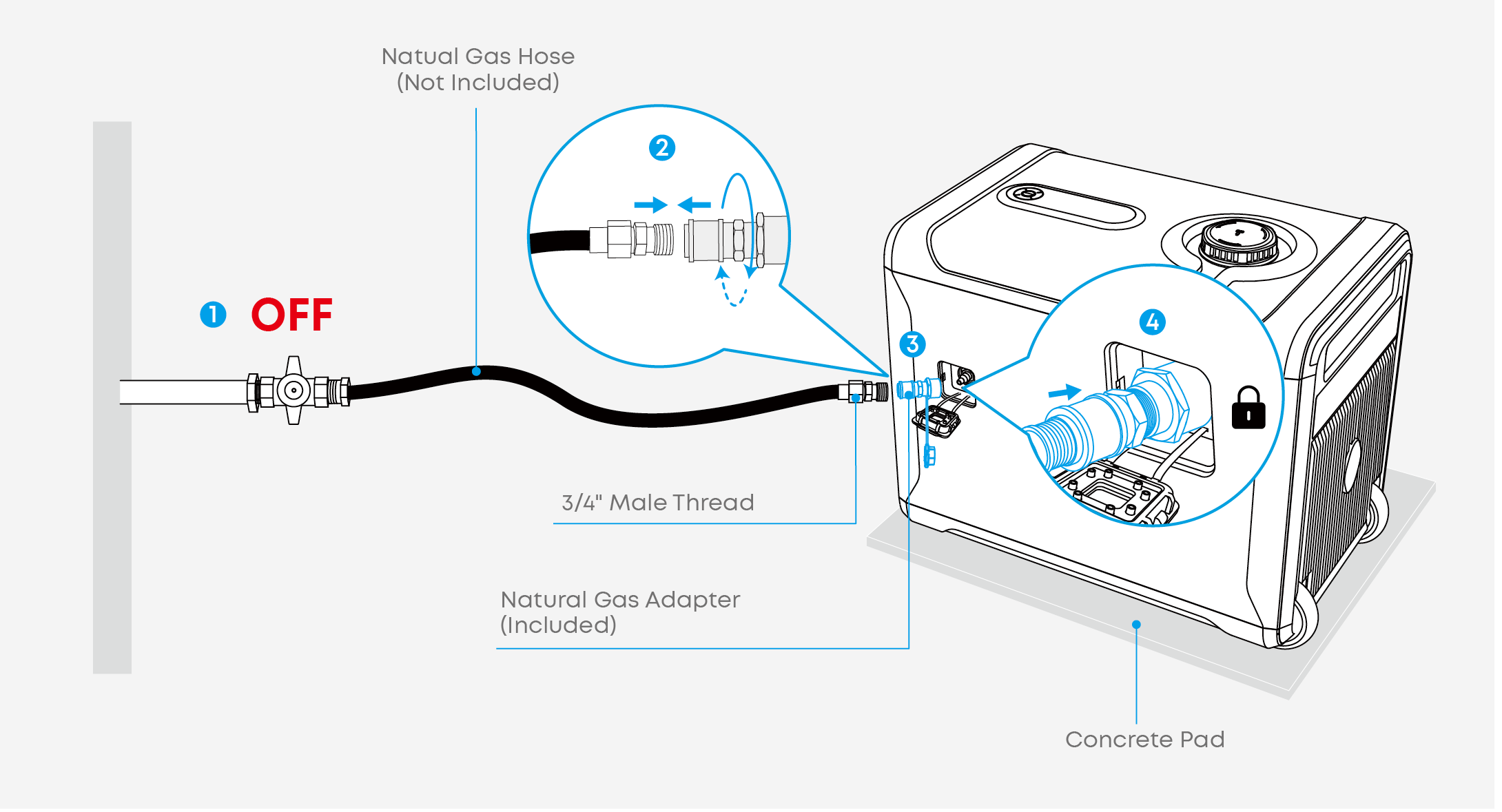 Anker SOLIX Smart Generator 5500 (Tri-Fuel) (A7320J40) User Guide