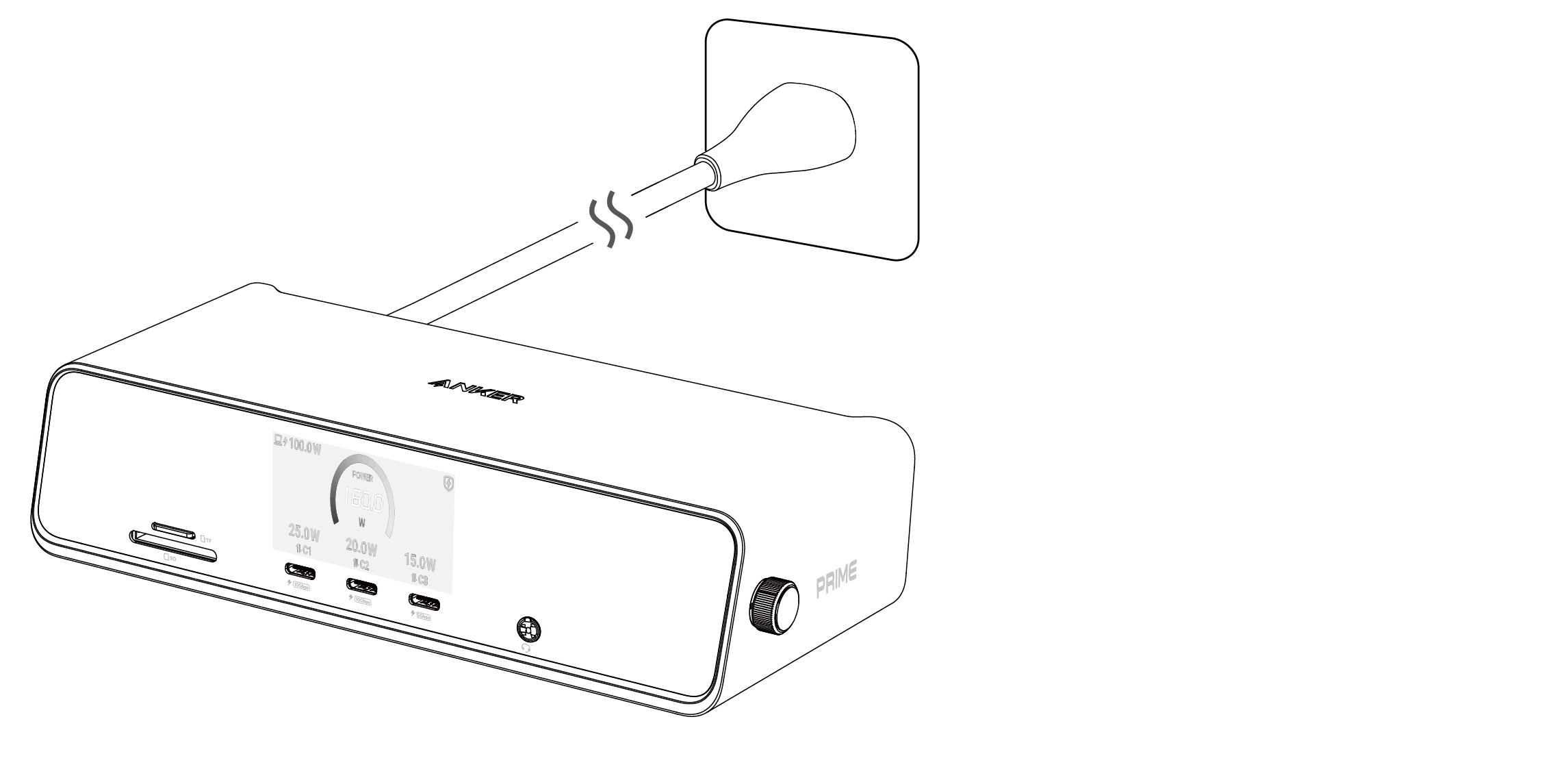 K*G様 AnkerPrimeCharging Docking Station 男のデスクを革命的に！「Anker 675 USB-C Docking Station」で作業