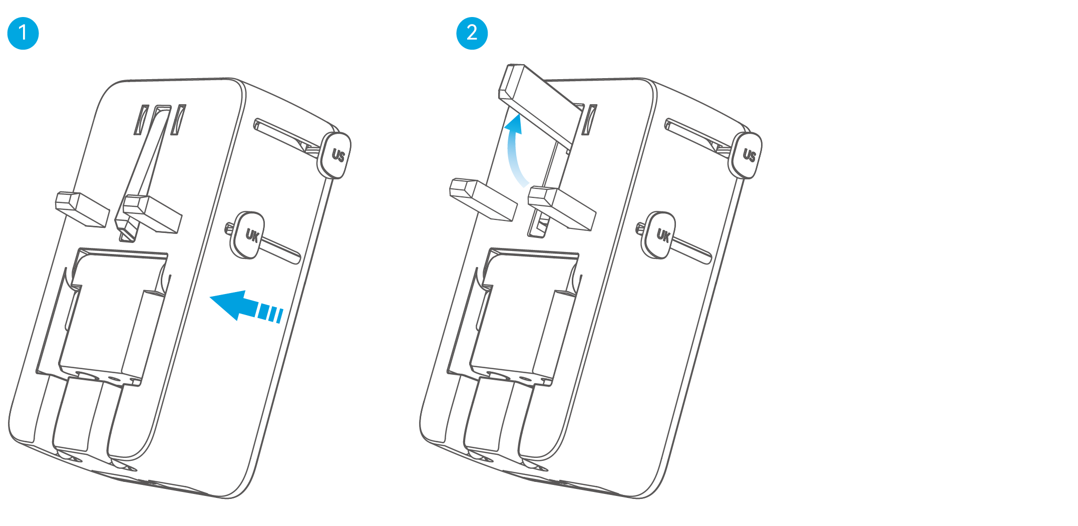 Anker Nano Travel Adapter (5-in-1, 20W) 取扱説明書 (A9215)