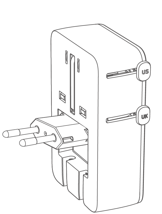 Anker Nano Travel Adapter (5-in-1, 20W) 取扱説明書 (A9215)