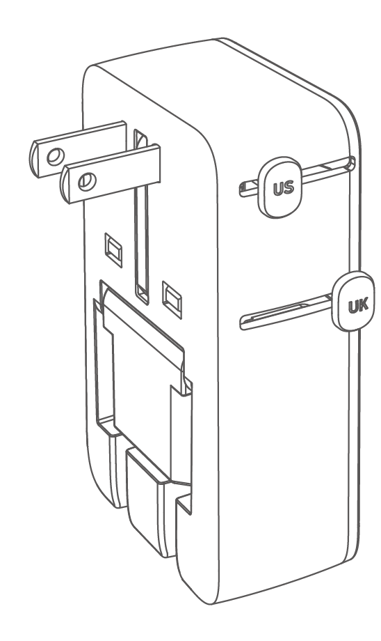 Anker Nano Travel Adapter (5-in-1, 20W) 取扱説明書 (A9215)