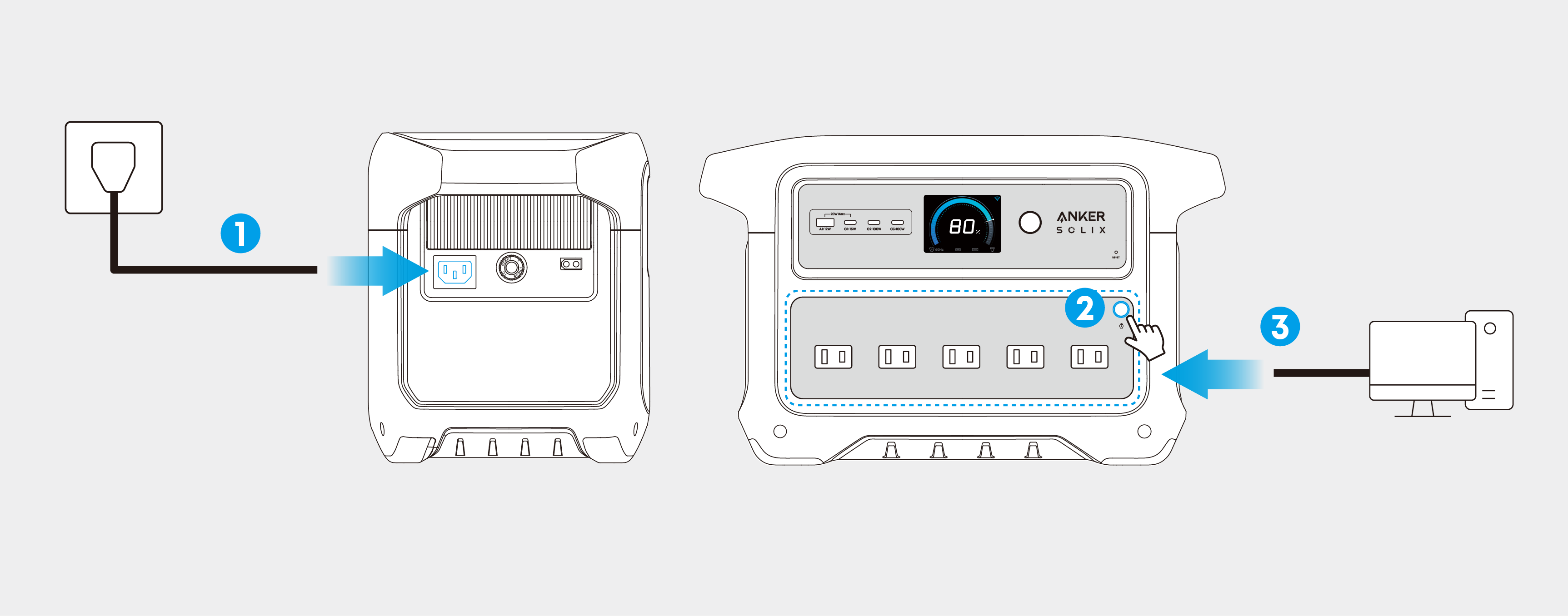 Anker SOLIX C1000 Gen 2 Generator Kit 取扱説明書 (B1763)