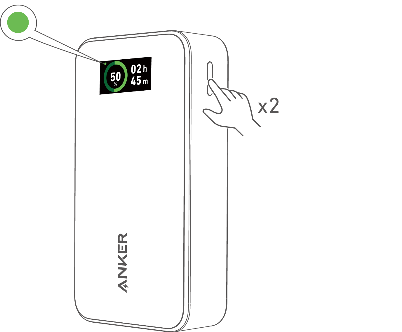 anker powercore trickle charge