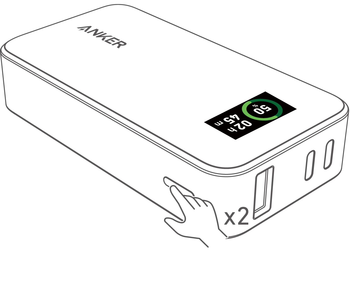 Anker 533 PowerBank (PowerCore 30W) User Guide (A1256upgraded)
