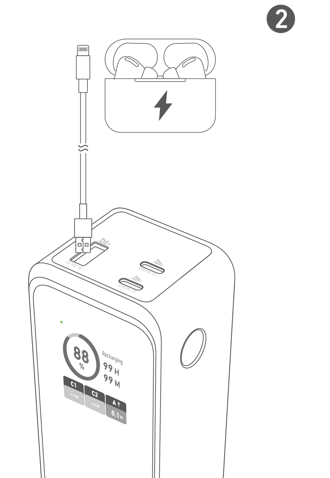 Anker Prime 20,000mAh Power Bank(200W) User Guide (A1336)