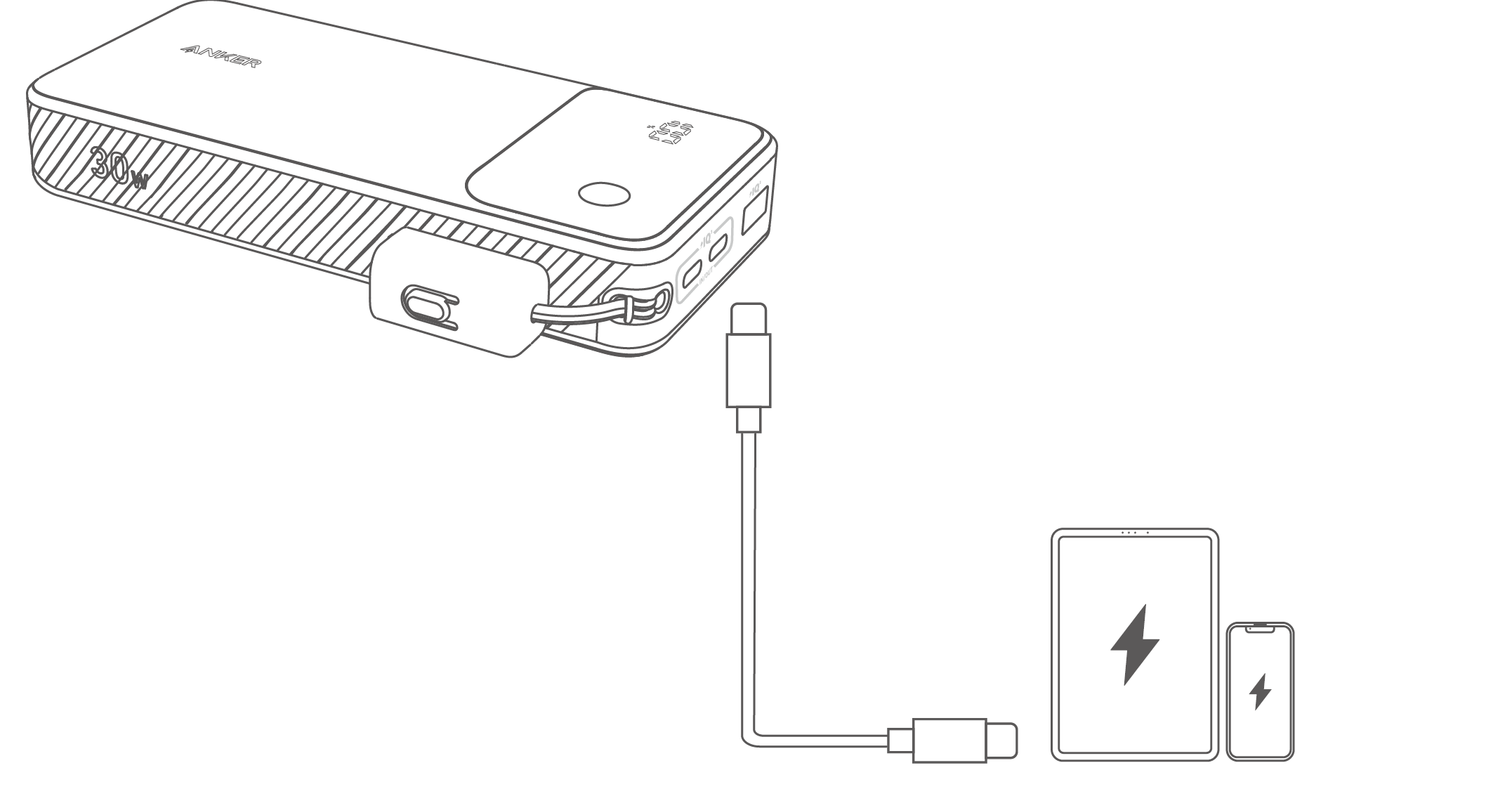 Anker Power Bank (20K, 30W) User Guide (A1384)