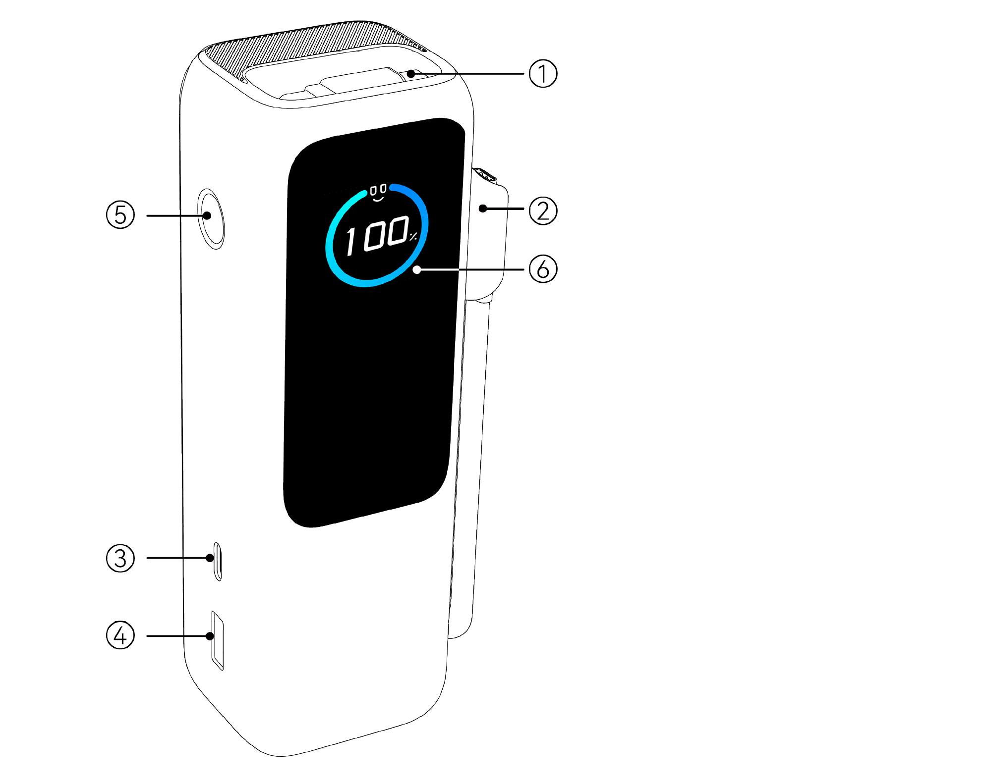 Anker Power Bank (25K, 165W, Built-in and Retractable Cables