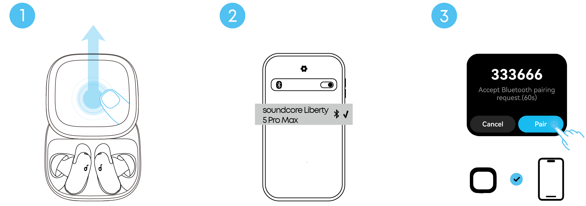 Soundcore Liberty 5 Pro Max 取扱説明書 (D1204)