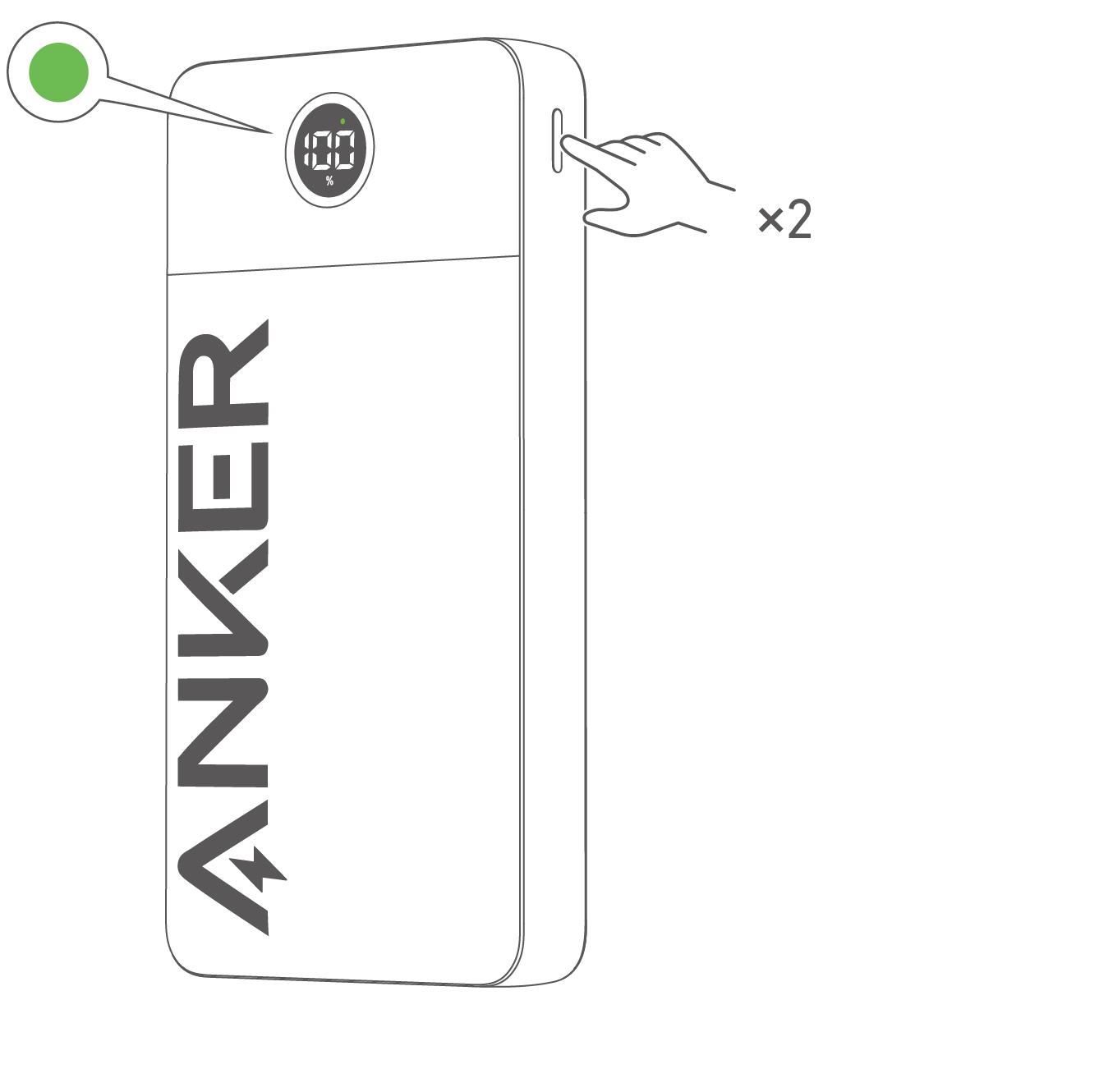 Anker Power Bank (20,000mAh, 15W, 2-Port) User Guide (A1367)