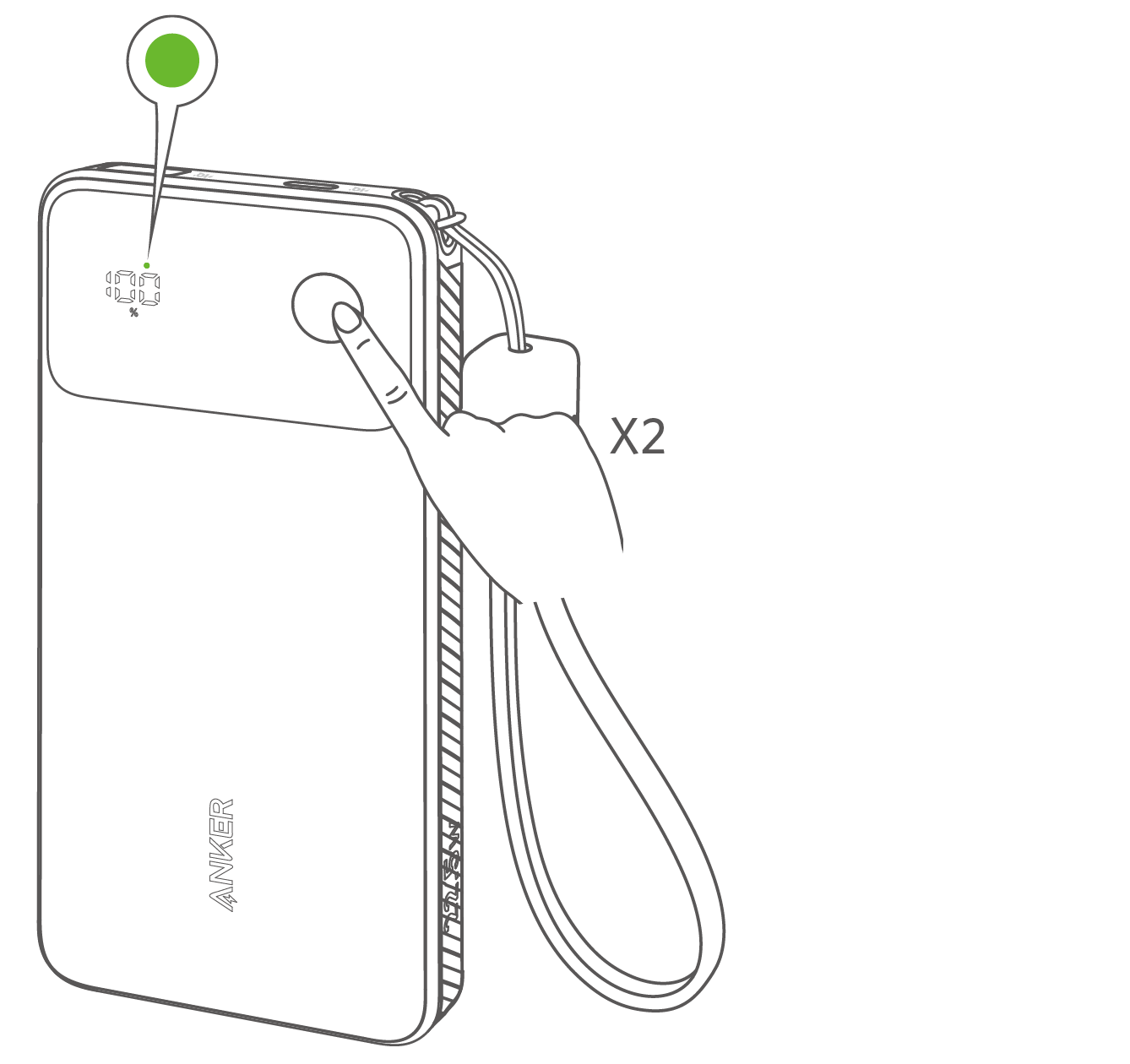 おとっさん Anker Power Bank (10K, 22.5W) 取扱説明書 (A1388)